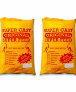 2 x Fishing Feed Mealiebom Plain - 2000 g