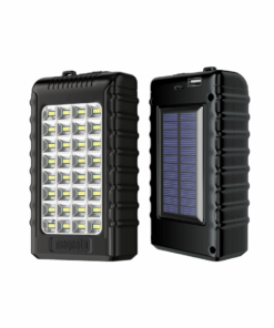 2 x Magneto Solar and Electricity Rechargeable LED light/lamp