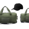 2 x Premium Military Duffle Sports Bag + Peak Cap Combo