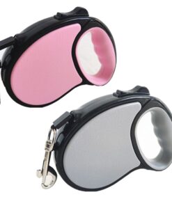 2 x Retractable Dog Lead Dog Leash - 5m -Heavy Duty 33lbs -Assorted Color