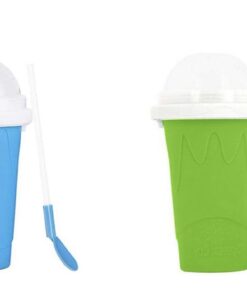 2 X Slushy Maker Cup - DIY Slushy Maker - Green, Blue