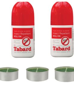 2 x Tabard Roll-On with 3 Added Tabard Tea Light Candles-DL057