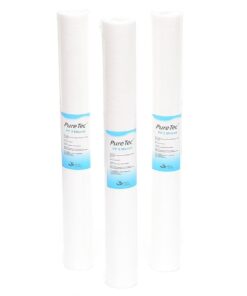 20 inch Big Blue 5micron Slimline Water Filter Replacement Cartridge Set