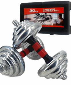 20 kg Chrome Dumbell Set HD-47-20