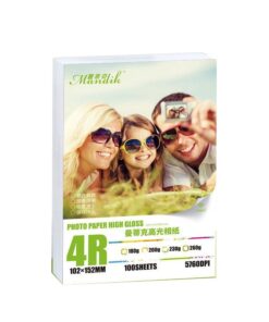 200 Sheets Glossy Photo Paper For Inkjet Printer Paper (4R - 102mm x 152mm)