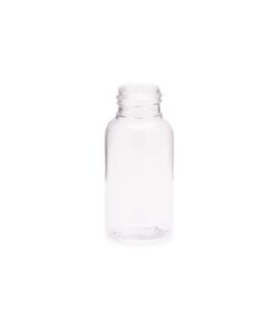 200 x Pet Plastic Bottle BTL 50ml - Clear Plastic Bottles