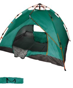 200x200CM Waterproof 3 Man Instant Dome Tent - Green