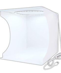 20cm Photo Box with LED lights -6 color backdrops