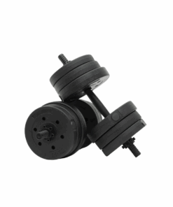 20kg Weight Set is the Perfect Weight-Lifting Starter Kit - Black
