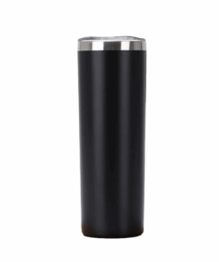 20OZ Straight Insulated Travel Flask Cup Thermal Double Wall Coffee Cup - Black