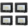 20w Day Night Sensor LED Floodlight - 4 Pack