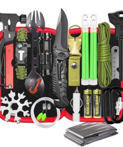 21-in-1 Camping Tool Kit Outdoor Multi-function Survival Set