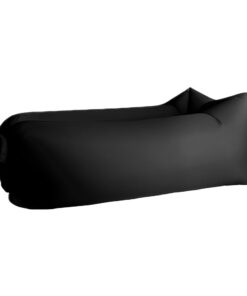 210D Oxford Cloth Inflatable Air Lounger Air Inflatable Sofa - Black