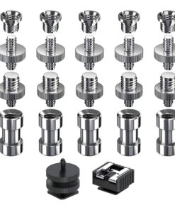 22-in-1 1/4" and 3/8" Converter Threaded Screws Adapter for Camera Tripod