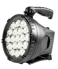 2200 Lumen USB Rechargeable Spotlight Strong Light Long Range Searchlight