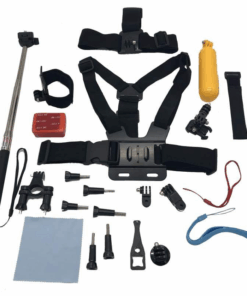 23 Piece Essential Started Kit Bundle for Gopro + Action Cameras