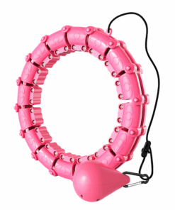 24 Adjustable Knots Exercise Hula Hoop Smart Weighted Fit Hoop