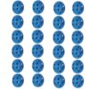24 Pack Plastic Air Golf Practice Balls - Blue