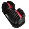 24Kg Adjustable Dumbbell - 1818 Fitness - Red