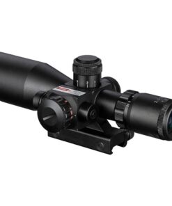 2.5-10X40 Tactical Riflescope With Red Laser