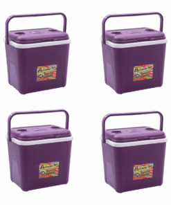 25L Cooler Box - 4 Pack - Grape