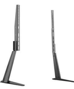 26-37 Inch Adjustable Metal Pedestal TV Stand Legs -D300