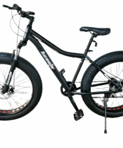 26 inch Large Frame '' Black '' Fat Tire Bicycle for 13 years to 16 Years