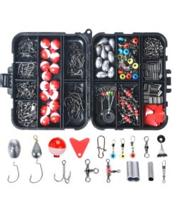 263 Piece Fishing Tackle Kit Fishing Hooks Jig Accessories Set