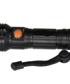26650mAh Rechargeable IPX6 LED Impact Resistant Zoom Lens Torch - QS108