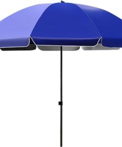 2.6m Beach Umbrella - Blue