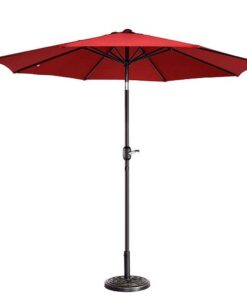 2.7 M Outdoor Garden Sunshade Parasol 7.5FT Steel Patio Umbrella