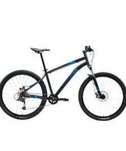 27.5" Touring Mountain Bike ST 120 - Black/Blue - L