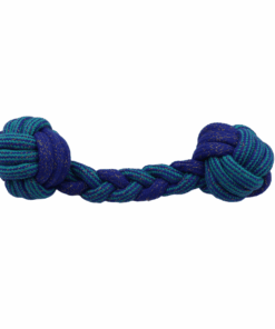 28cm Toss Tug Robe Toy Small Blue & Gold