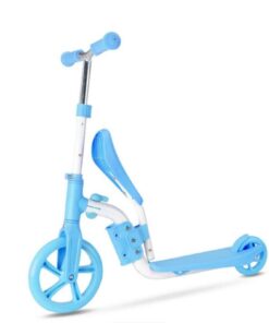 2in1 Kid Scooter with Sitting and Standing Options - Sky Blue