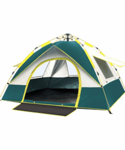 2m x 1.5m x 1.25m One Door, 3 Windows Fully Automatic Pop-up Camping Tent