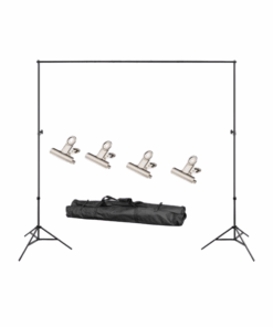 2M x 2M Adjustable Backdrop Support Stand Photography Kit