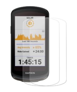 2x Enkay Tempered Glass Screen Protectors for Garmin Edge 1040 / 1030