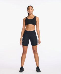 2XU - Women's Aero Mid-Rise Compression 6Inch Shorts - L