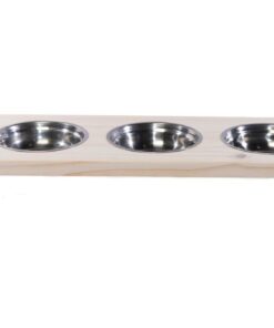 3 Bowel Raised Feeder for Cats/Dogs