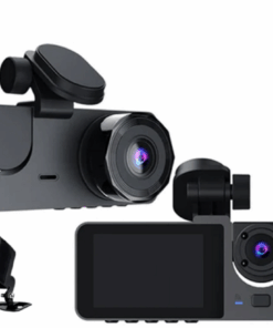 3 Channel HD 1080P Video Recorder Dashcam Built-in G sensor.