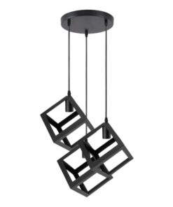 3 Decorative Cube Shape Pendant Hanging Ceiling Light