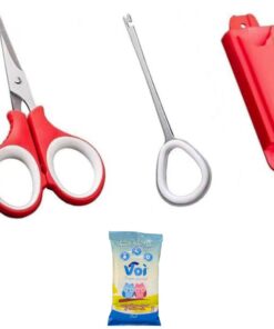 3 in 1 Fishing Box Scissors and Wipes