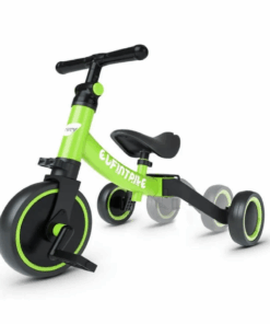 3-in-1 Toddler Tricycle & Balance Bike with Adjustable Seat