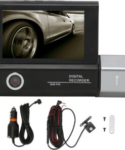 3 Lens Car DVR Dash Cam