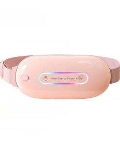 3 Levels Intelligent Electric Heating Uterus To Relieve Menstrual Cramps - Pink