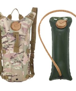 3 Litre Molle Military Tactical Hydration Backpack for Hiking - CP