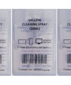 3 Pack Multi surface Pocket 20ml Lens Cleaning Spray - Glass Phone Monitor
