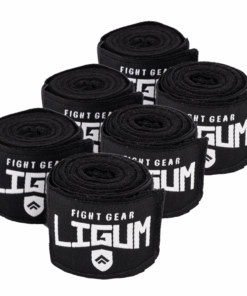 3 Pack of Boxing Wraps - Ligum Fight Gear - Black