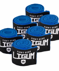 3 Pack of Boxing Wraps - Ligum Fight Gear - Blue
