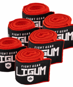 3 Pack of Boxing Wraps - Ligum Fight Gear - Red